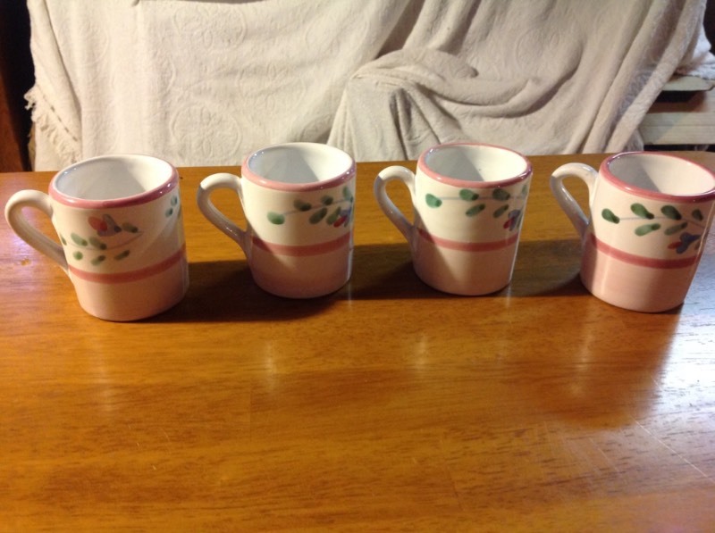 Small coffee cappuccino cups
