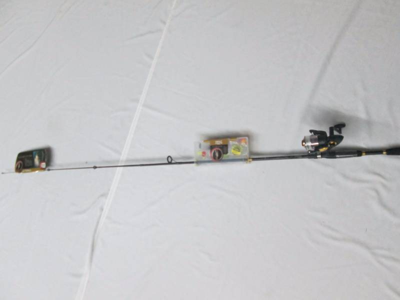 lot 12 image: Ready 2 Fish Rod and Reel
