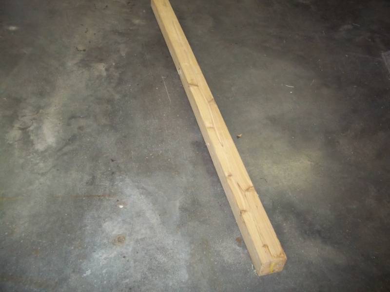 lot 122 image: Cedar 4 x 4 x 6