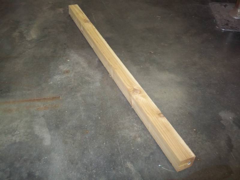 lot 123 image: Cedar 4 x 4 x 6