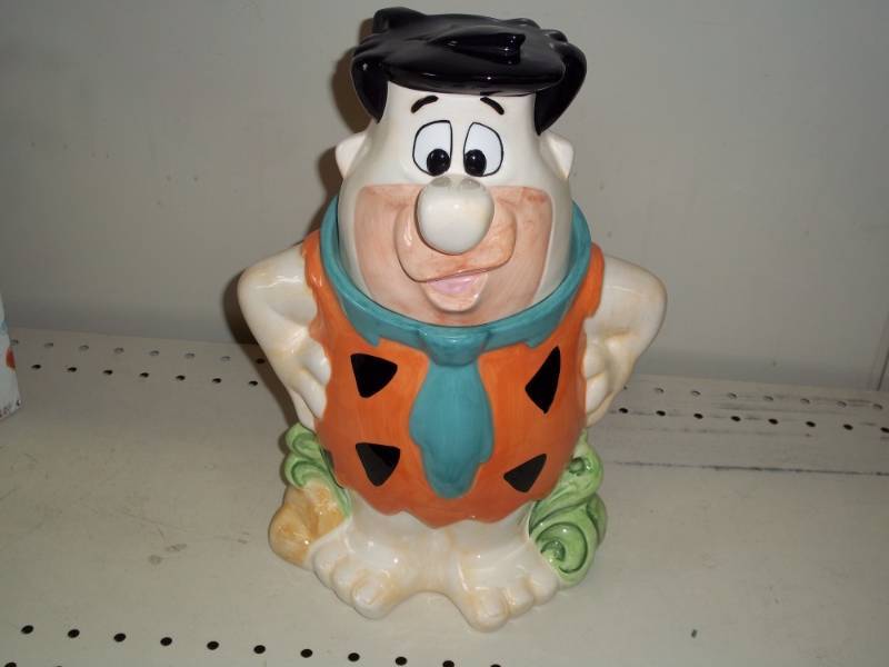 lot 21 image: Fred Flintstone Cookie Jar