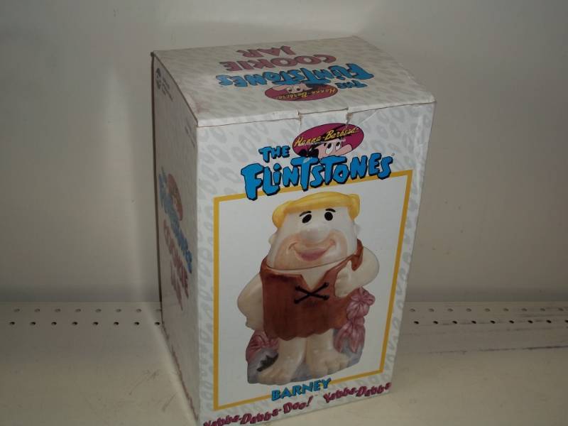 lot 22 image: Barney Rubble Cookie Jar