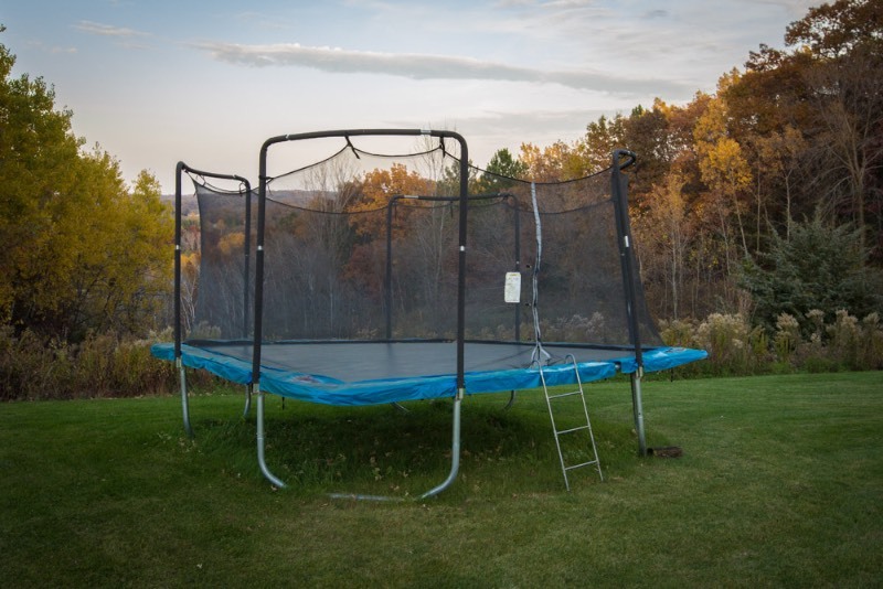 lot 5 image: Skywalker Outdoor Trampoline (heavy duty)
