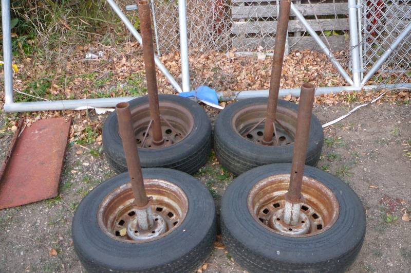 Boat Lift Dock Tires 4 count