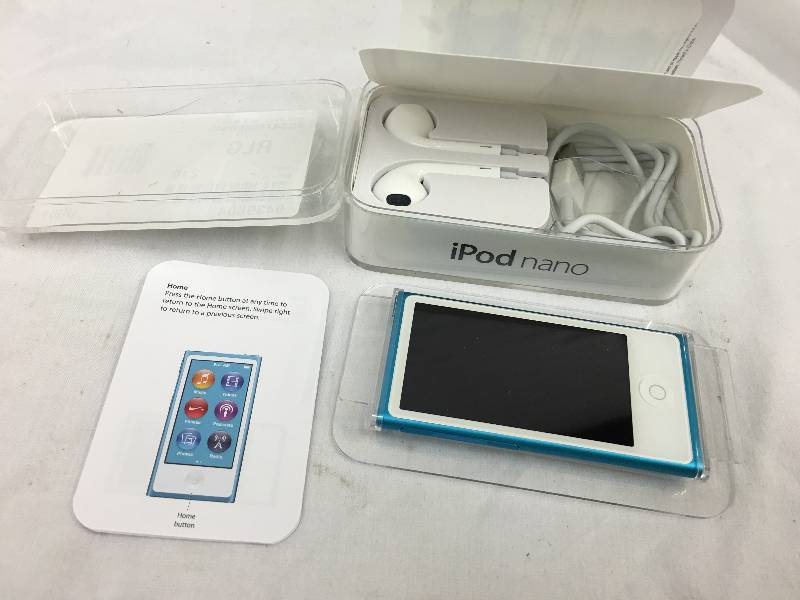 Ipod nano factory 7th gen 16gb blue