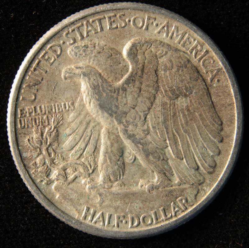 1941 WALKING LIBERTY SILVER HALF DOLLAR VF
