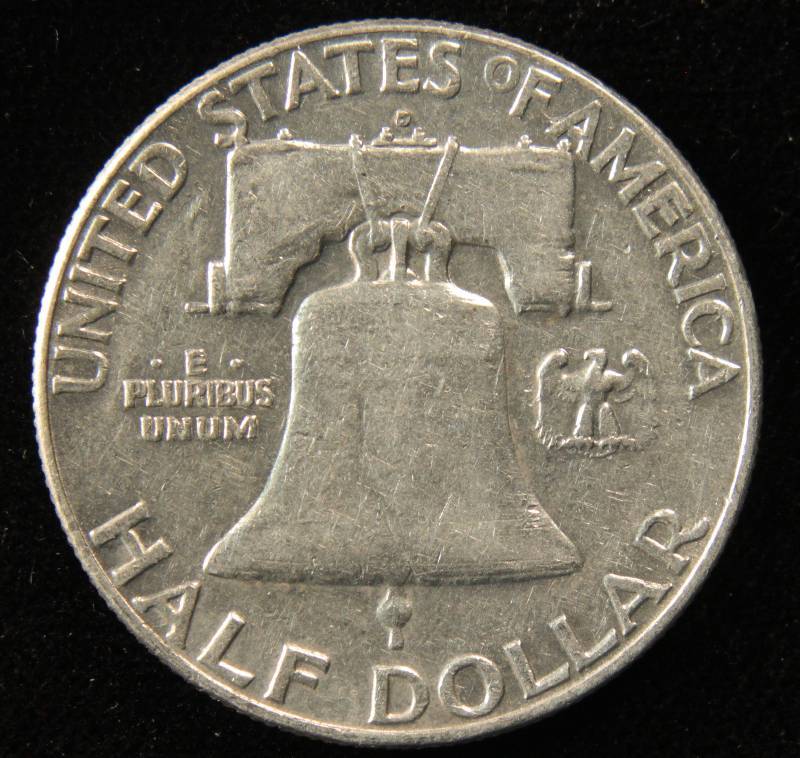 1963 D FRANKLIN SILVER HALF DOLLAR