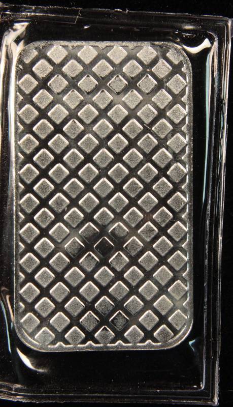 1 TROY OZ. .999 FINE SILVER BAR WALKING LIBERTY DESIGN