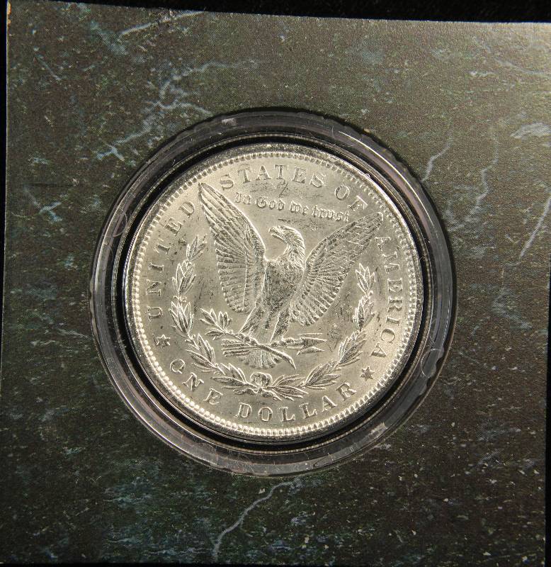 1888 MORGAN SILVER DOLLAR AU IN CASE