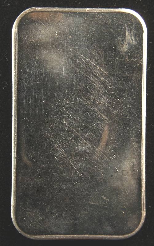 1 TROY OZ. .999 FINE SILVER JM JOHNSON MATTHEY BAR