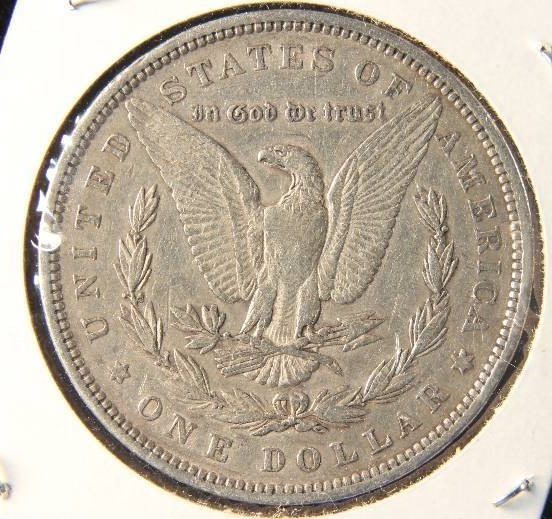 1883 MORGAN SILVER DOLLAR VF