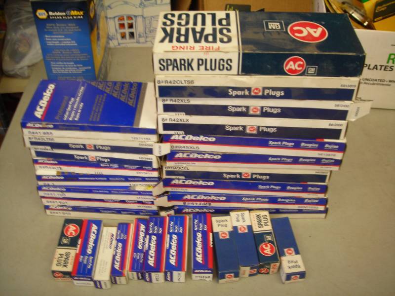 Large Box Of Spark Plugs