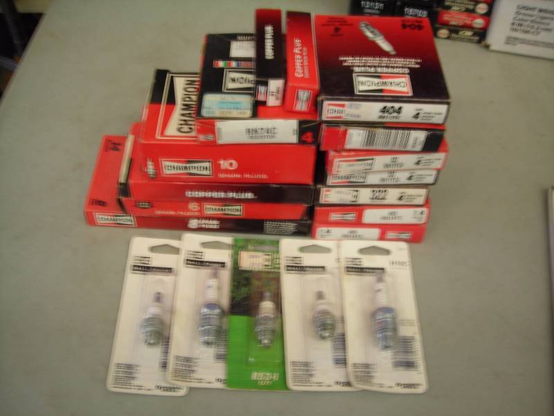Box Lot Of Champion Spark Plugs