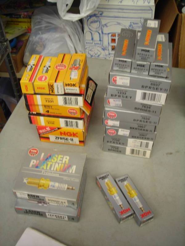 Box Lot Of NGK Spark Plugs