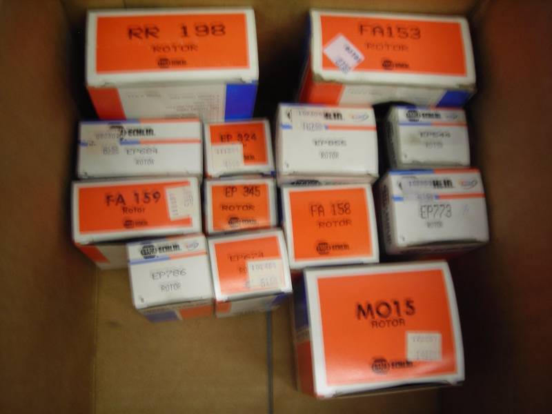 Box Lot Of Napa Echlin Rotors