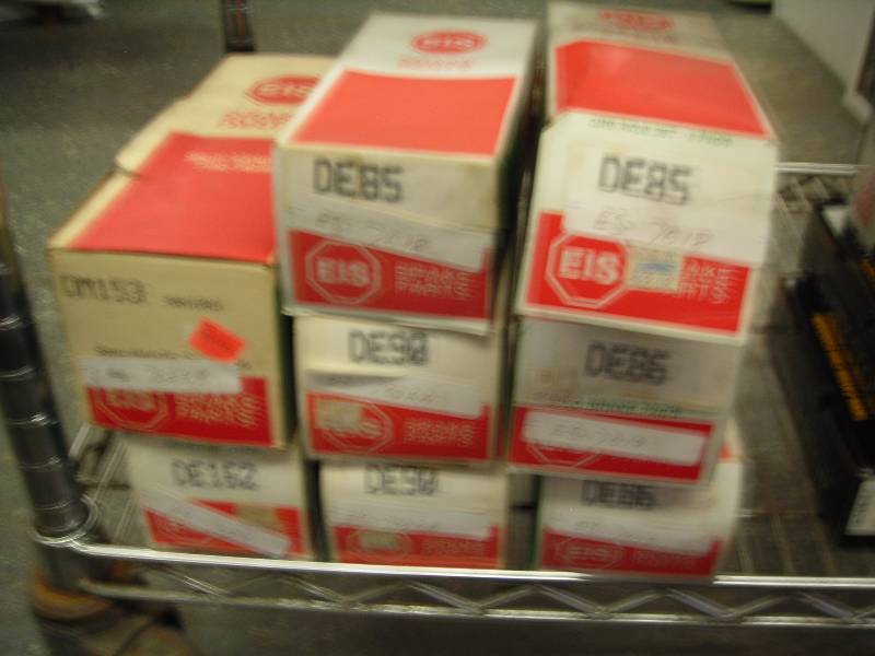 8 Assorted Boxes EIS Of Brake Pads