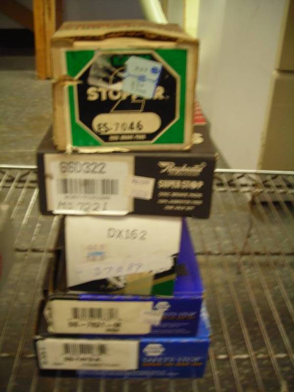 5 Assorted Boxes Of Assorted Brand Brake Pads