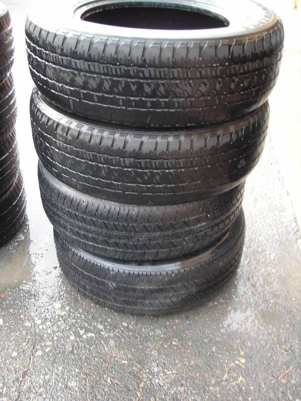 Set Of 4 Firestone Destination 2257016 On 3 Wheels For Late 90s Pontiac Grand Prix