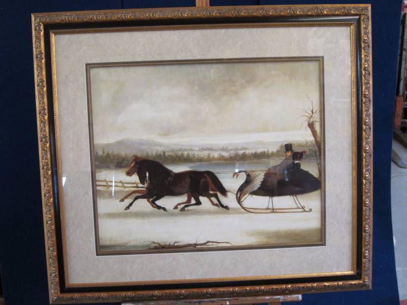 Framed Winter Print