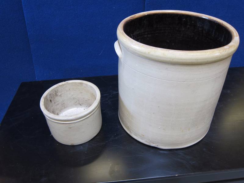 Two Pieces of Crockery