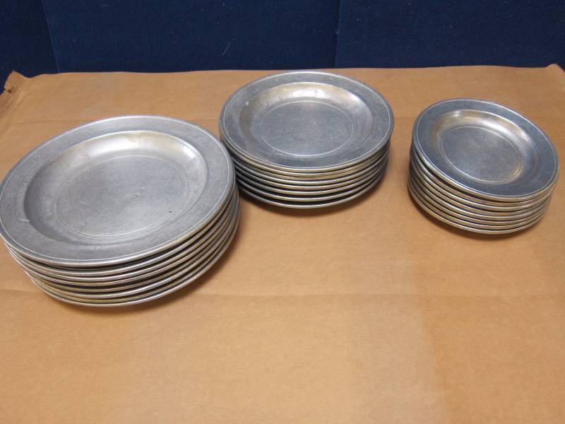 Pewter Plates