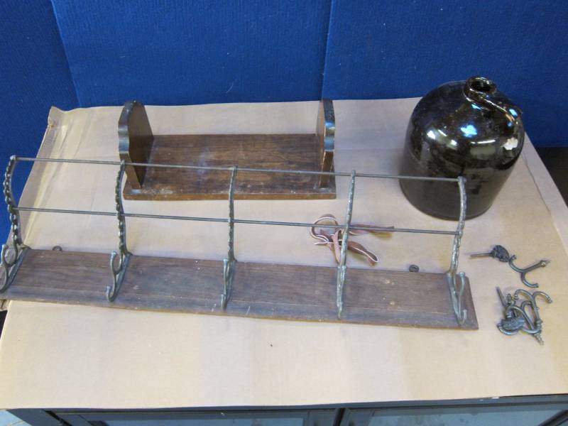 Coat Rack and Grab Bag