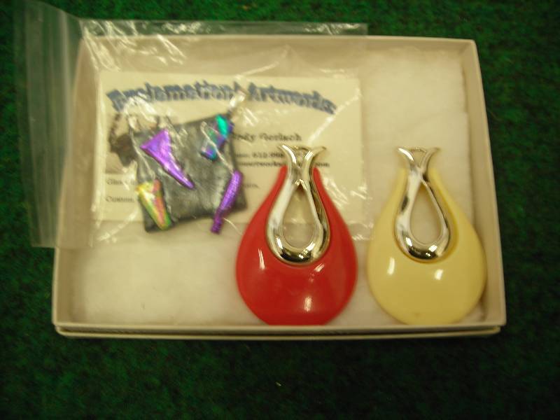 3-Pendant Charms (1-Hand Made)