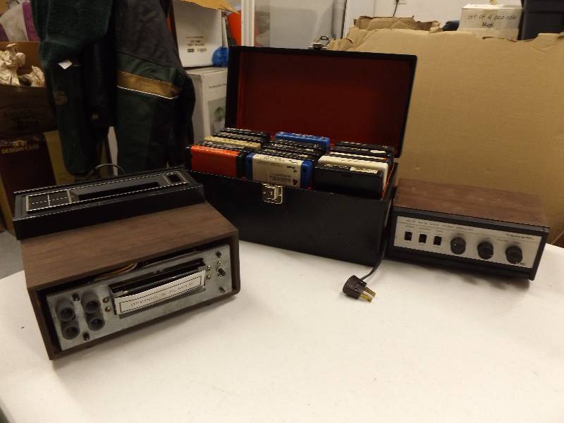 lot 70 image: 8 track Player, Amplifier and taper