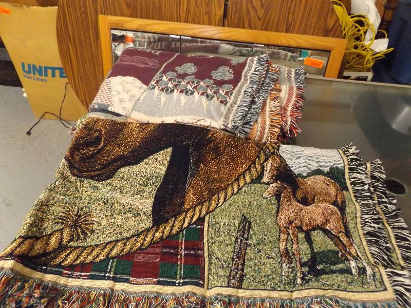 lot 128 image: 2 tapestry