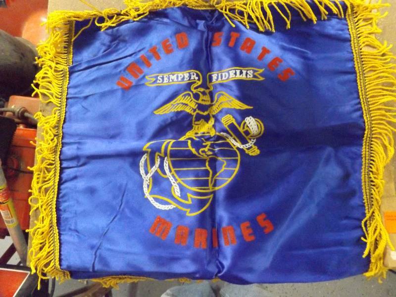 lot 16 image: Marine Satin Pillow Cover