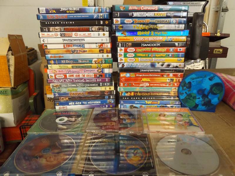lot 48 image: DVDs