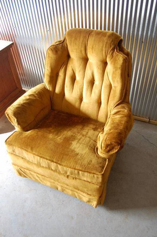 Gold Easy Chair