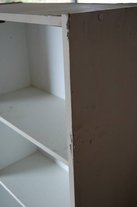 White Particle Board Shelf