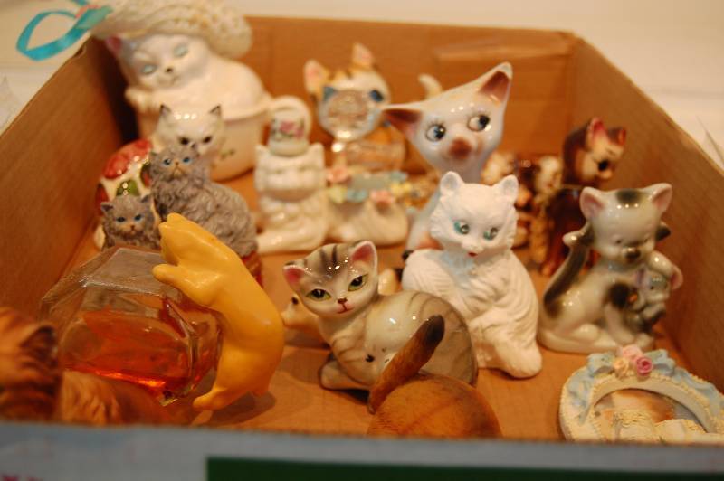 Even More Cat Figurines