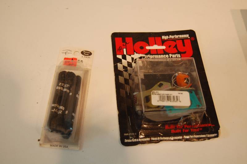 Misc Bits, shoelaces, and a carborator rebuild kit