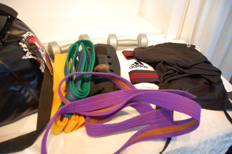Bag full of Karate Gear