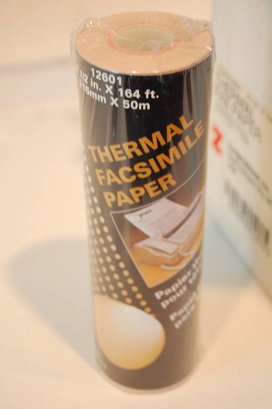 Rolls of Thermal Fax Paper