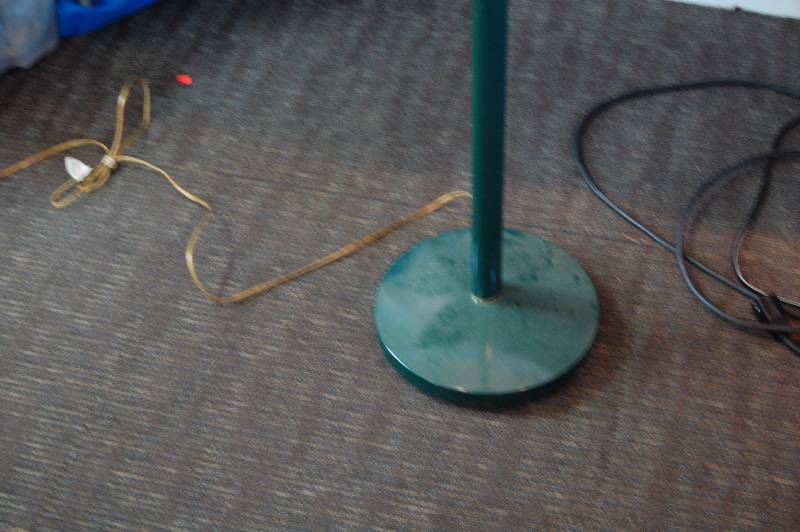 Green Floor Lamp