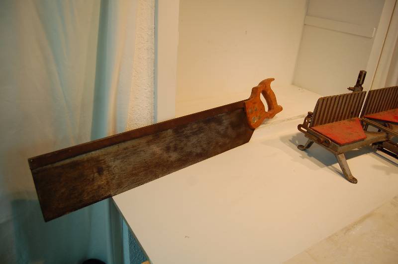 Miterbox and Saw