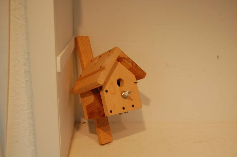 Wooden Bird House