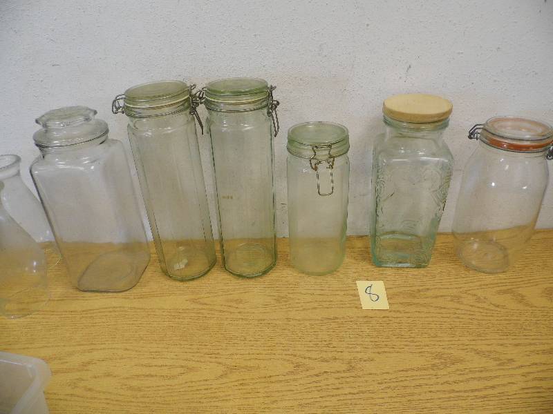 Glass Canisters