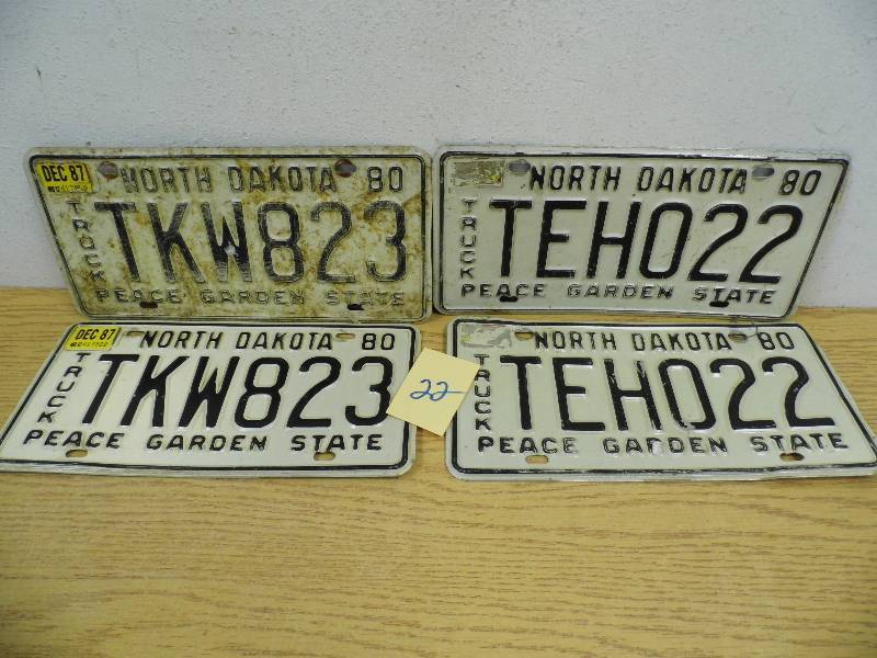 Assorted License Plates