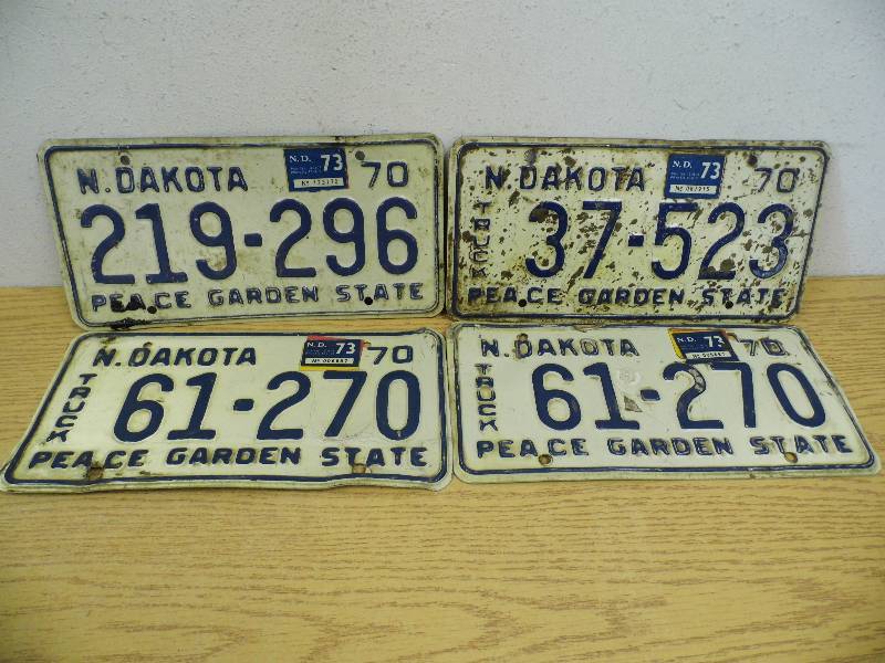 Assorted License Plates