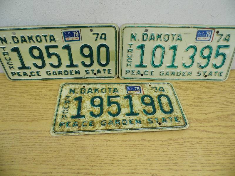Assorted License Plates