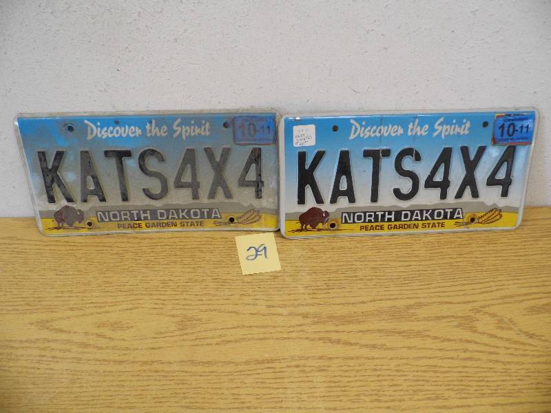 Assorted License Plates