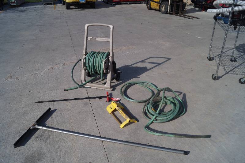 Garden Hose and Caddy