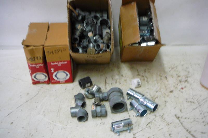 Steel Conduit Fitting Lock Nuts Couplings