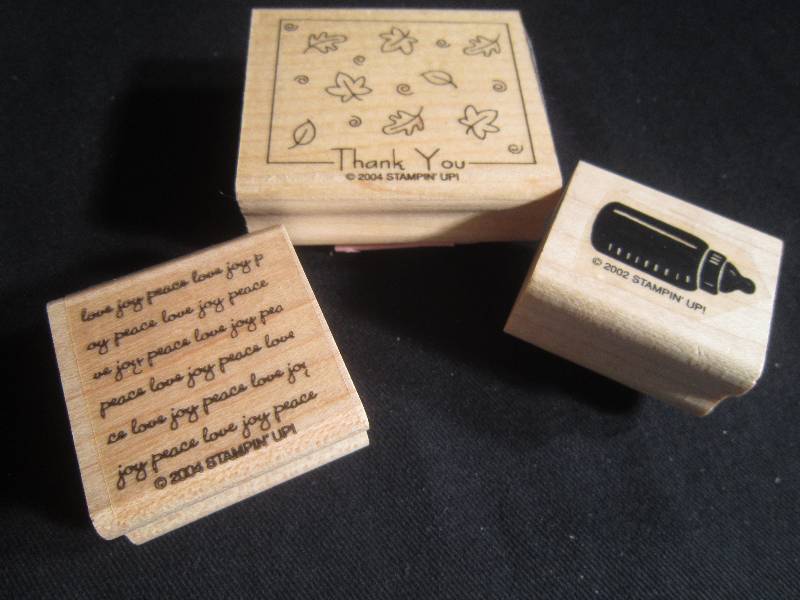 Stampin Up - 3 Stamps