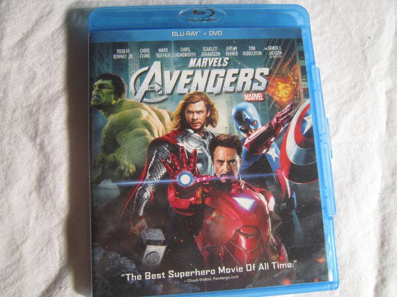 Avengers Marvel Blu-Ray DVD