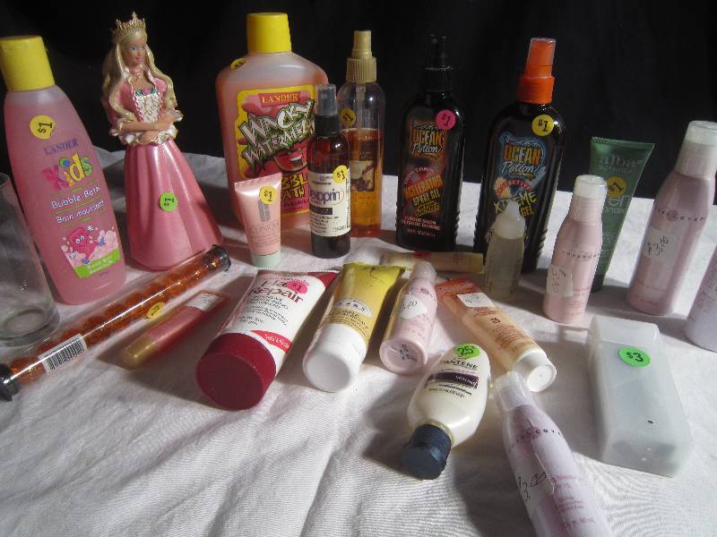 LOT - Bubbles, Bath Beads, SheerCover, Amber Romance Body Splash, ETC